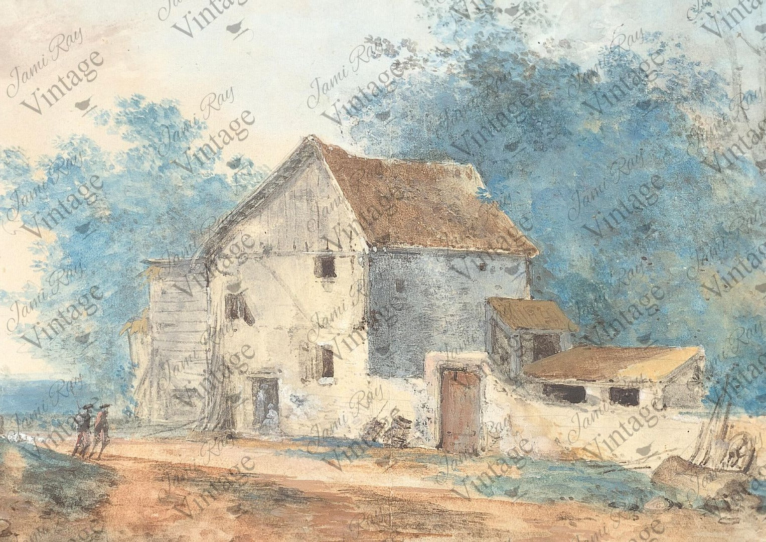 Cottage Road | JRV Rice Paper | A4