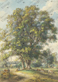 Cows Under A Tree | JRV Rice Paper | A4