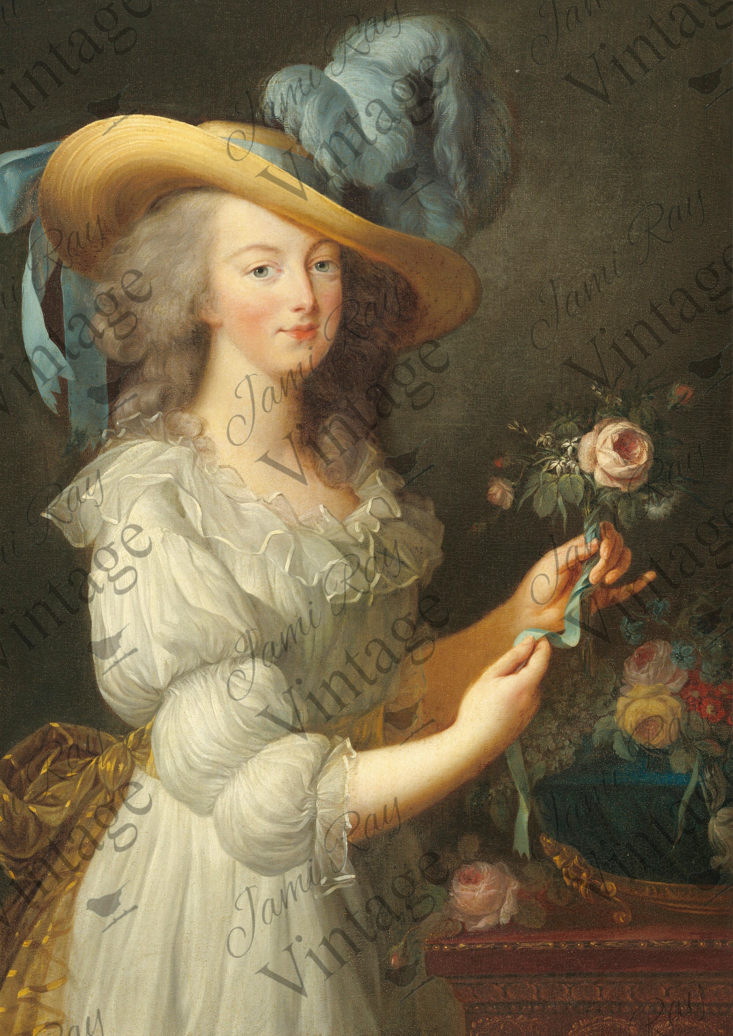 Marie Antoinette | JRV Rice Paper | A4
