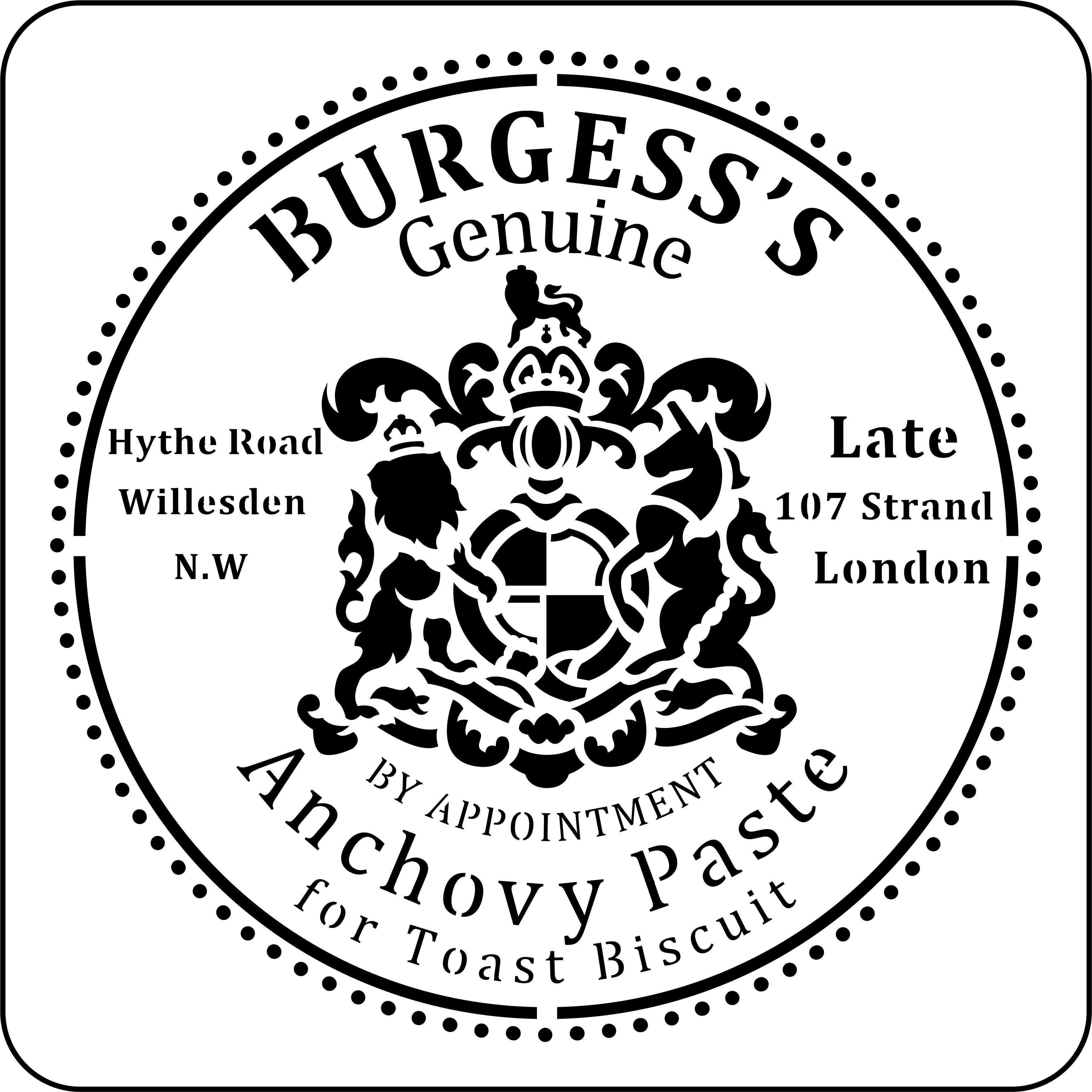 Anchovy Paste Label | JRV Stencils