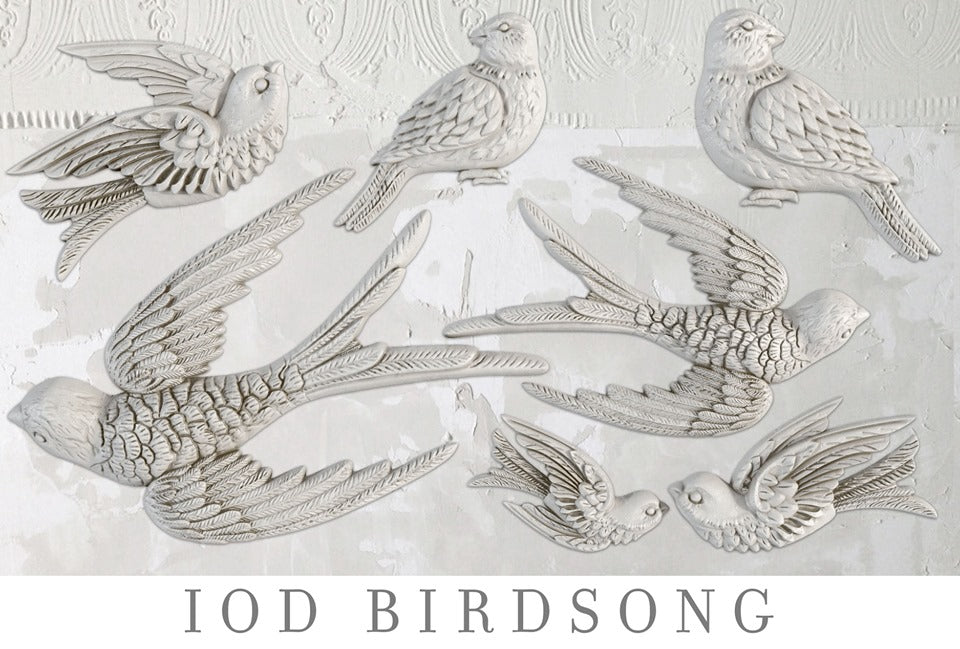 Birdsong | Mould | IOD Iron Orchid Designs IOD