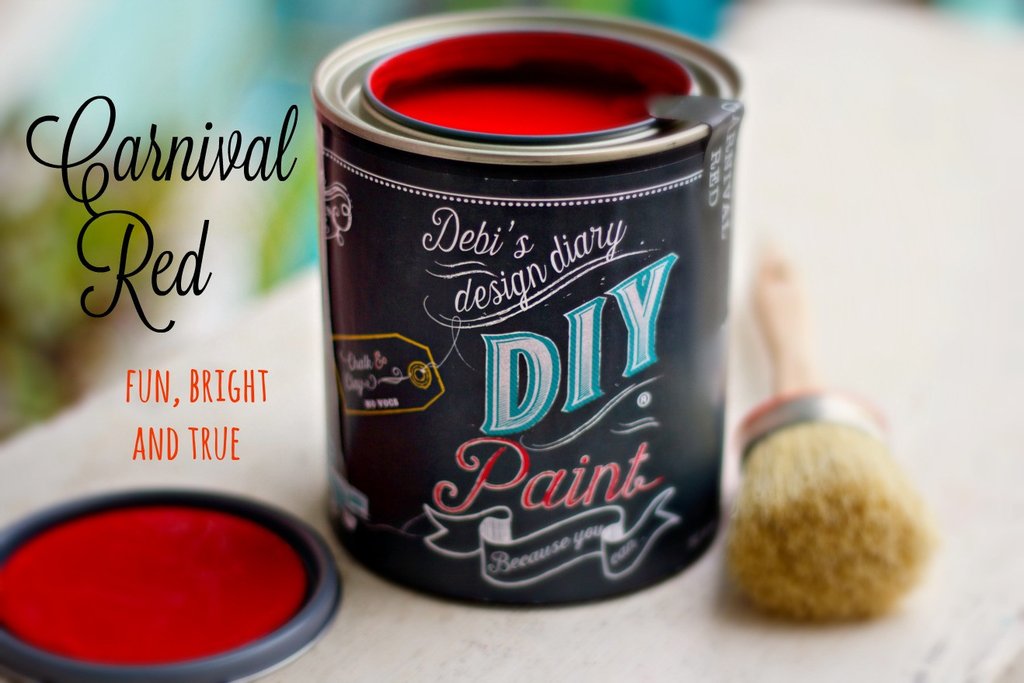Carnival Red | DIY Paint