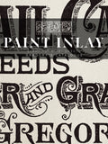 Gregory’s Catalogue | Paint Inlay | IOD Iron Orchid Designs