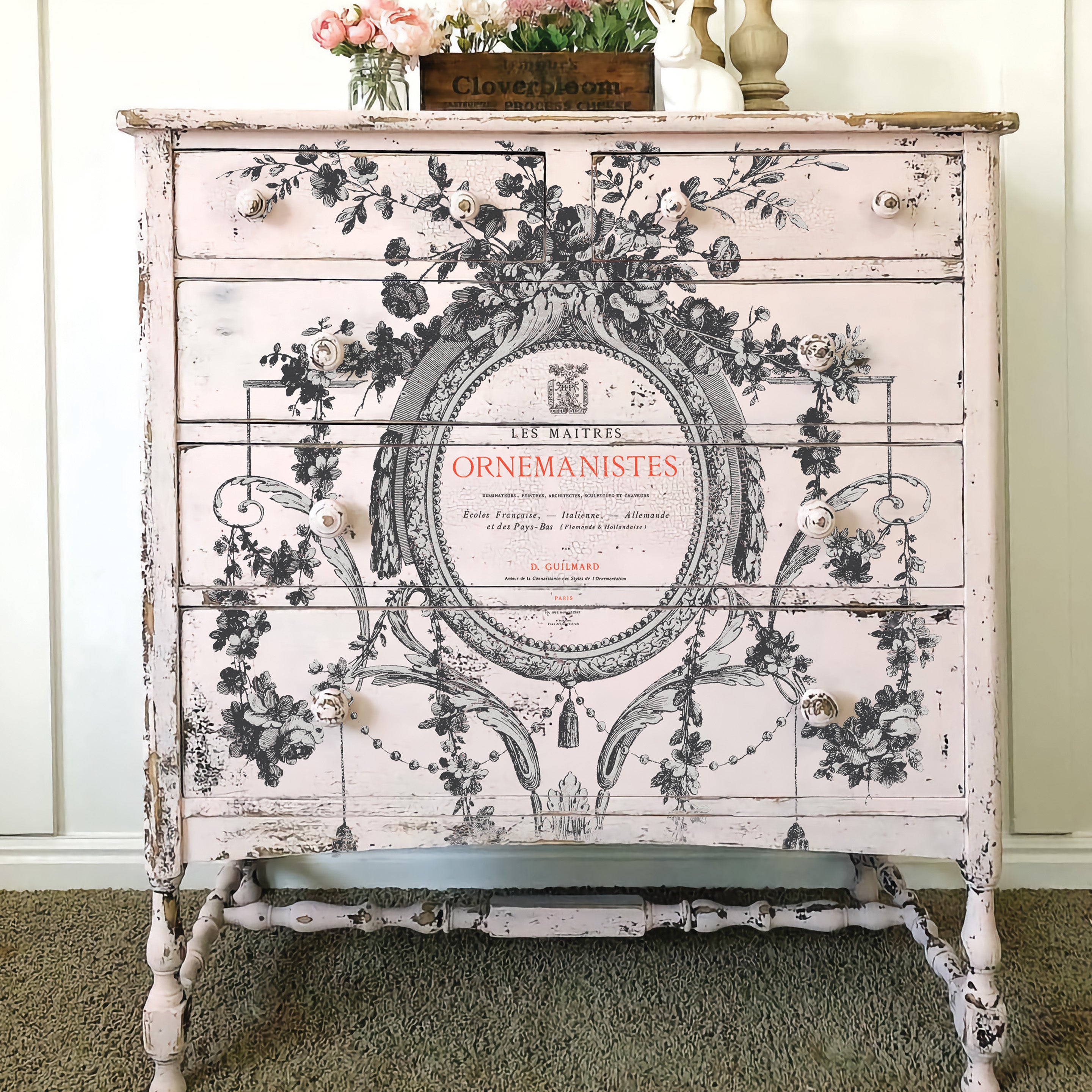 Cosette | Transfer | Discontinued IOD Iron Orchid Designs