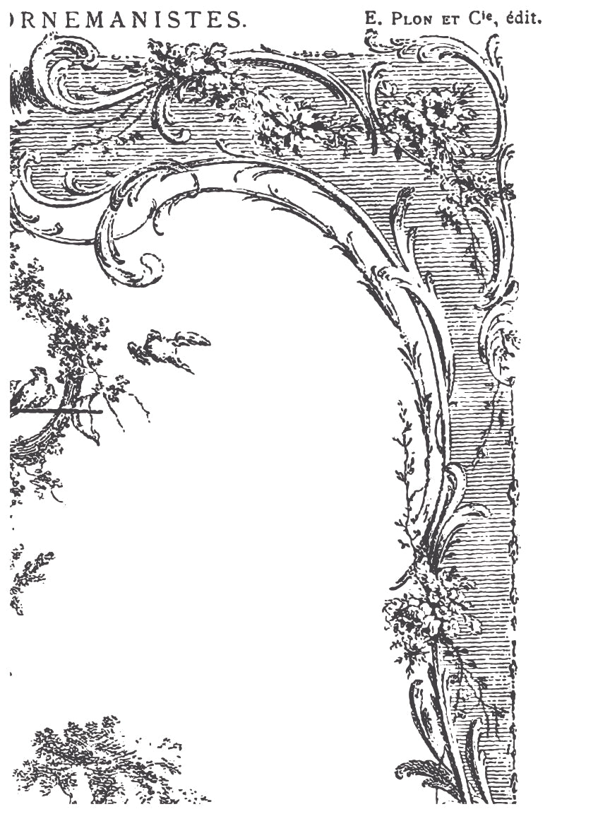 La Chasse | Paint Inlay | IOD Iron Orchid Designs