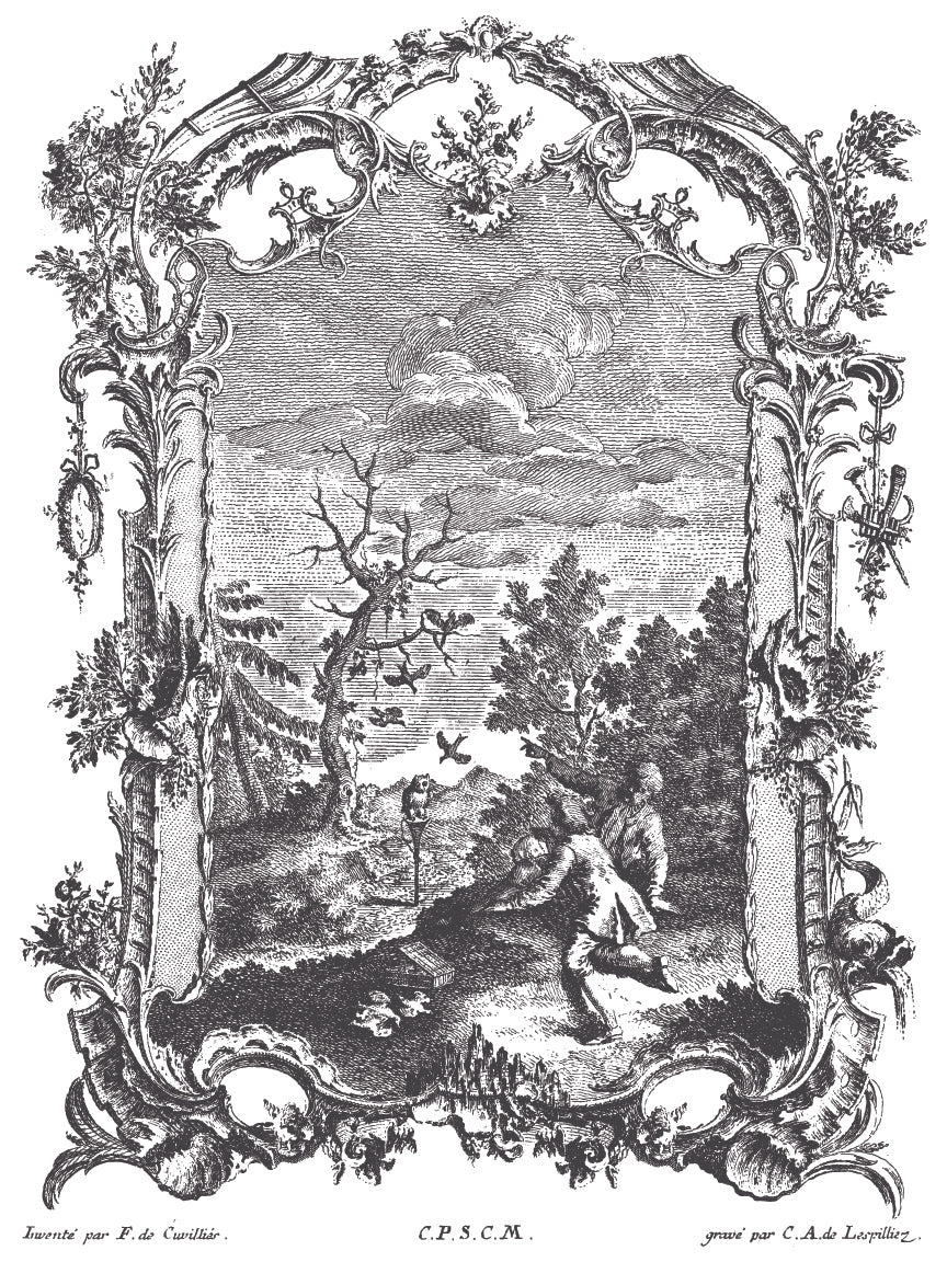 La Chasse | Paint Inlay | IOD Iron Orchid Designs