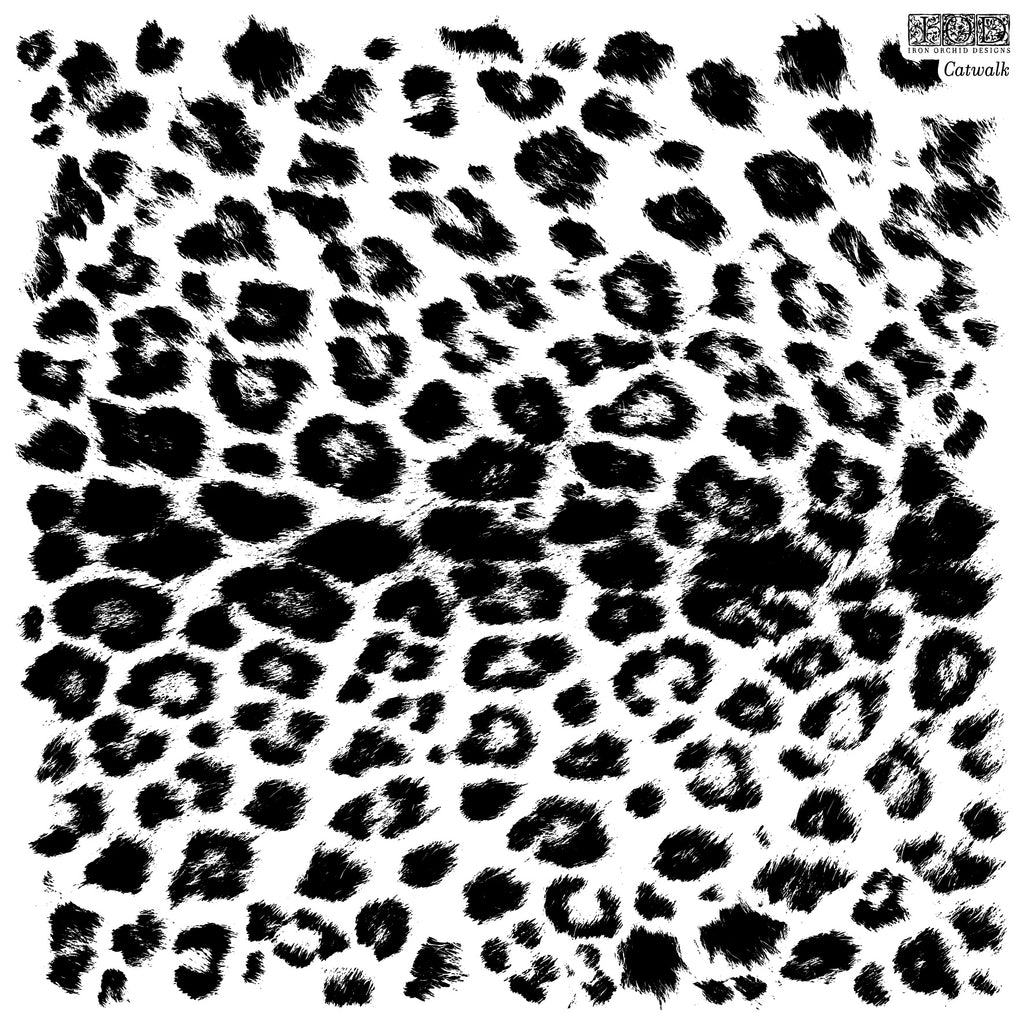 Catwalk | Stamp | Discontinued IOD Iron Orchids Designs