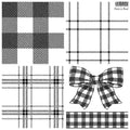 Pretty In Plaid | Stamp | Discontinued IOD Iron Orchids Designs