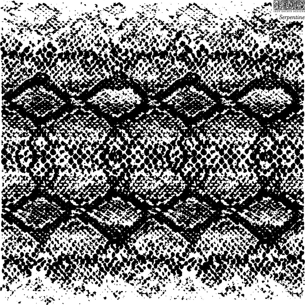 Serpentine | Stamp | Discontinued IOD Iron Orchids Designs