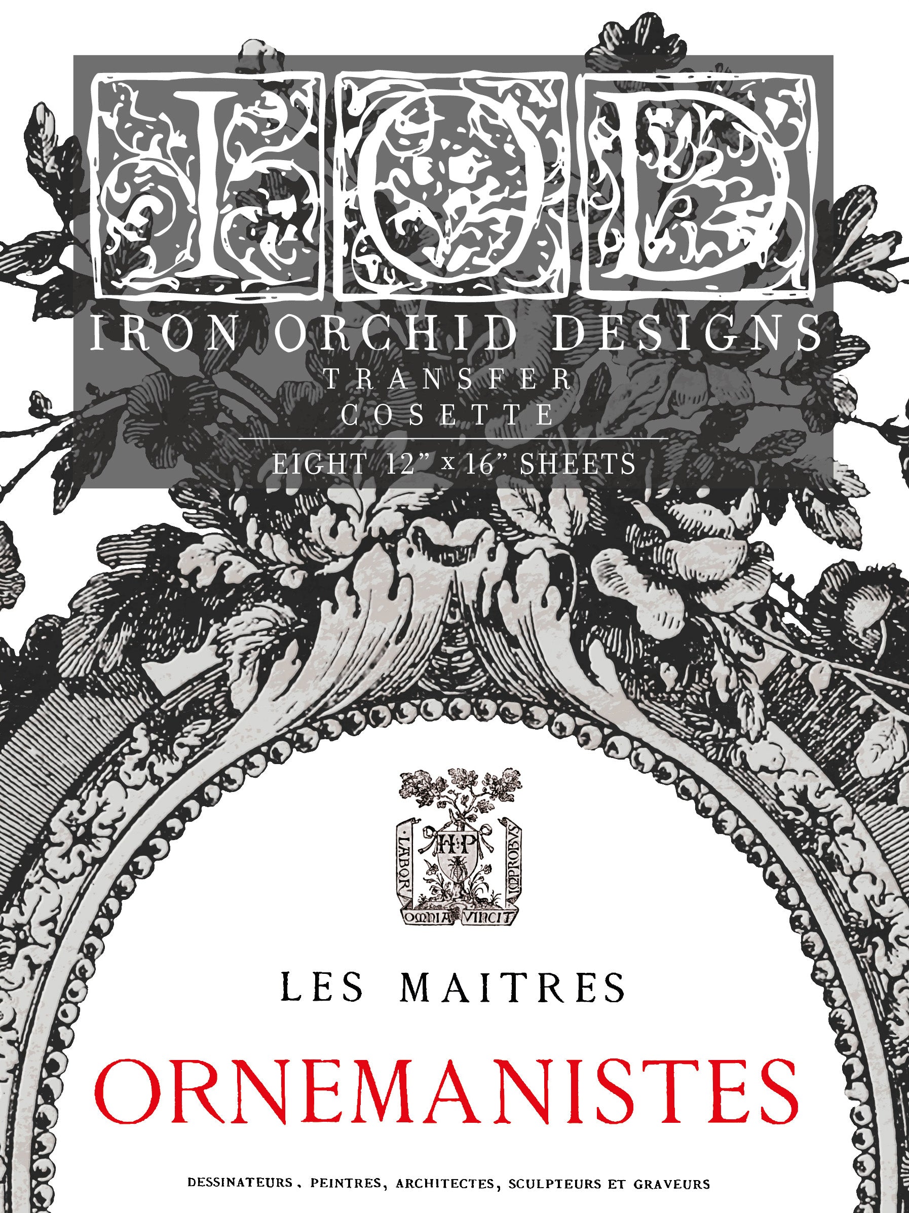 Cosette | Transfer | Discontinued IOD Iron Orchid Designs