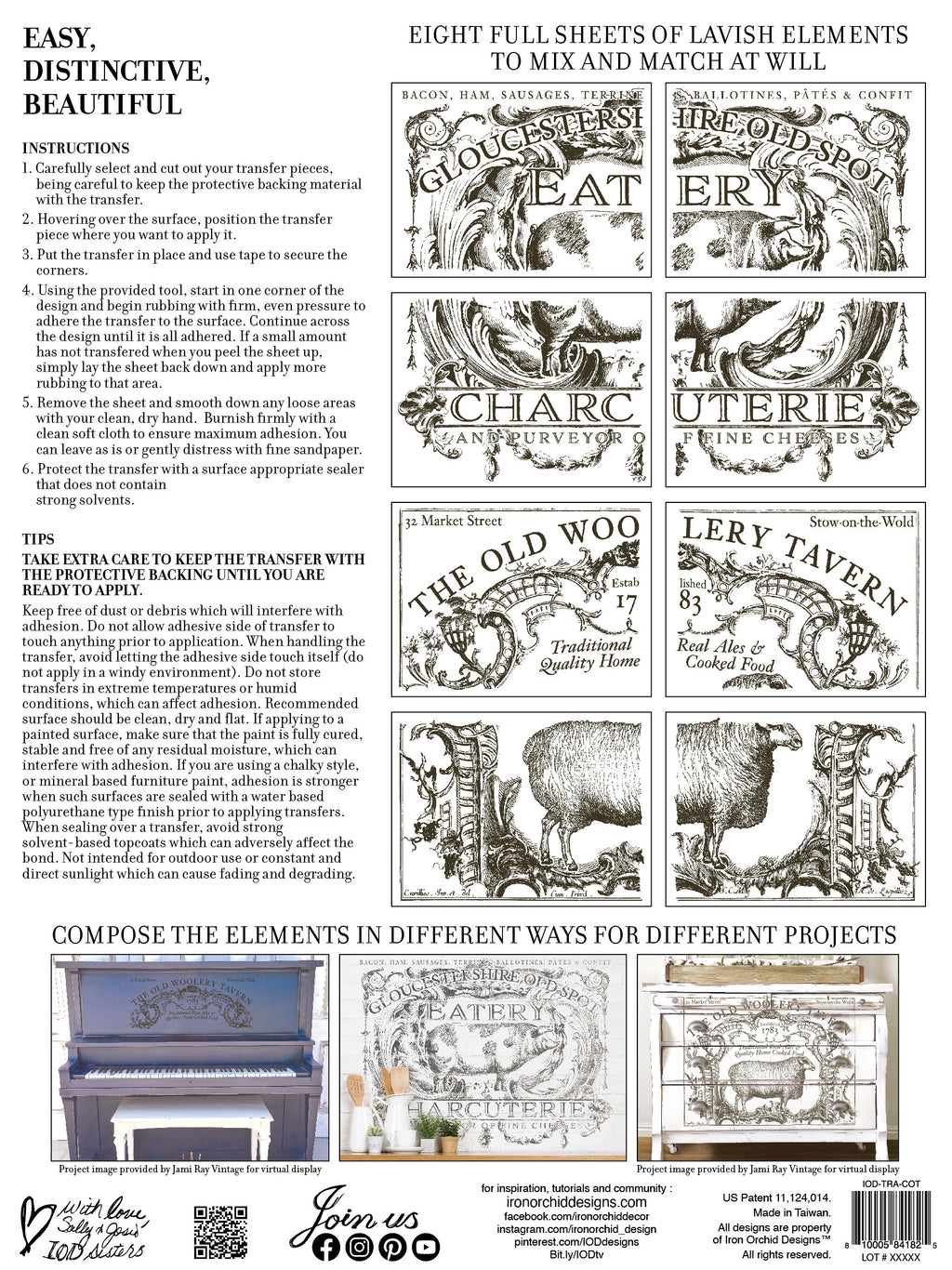 Cotswolds | Transfer | IOD Iron Orchid Designs