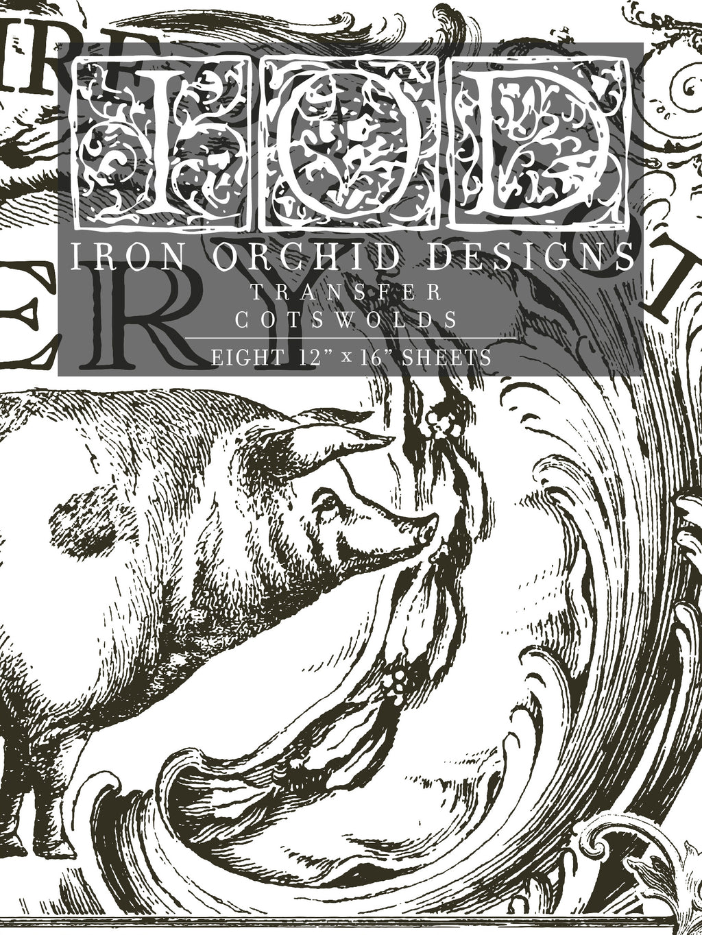Cotswolds | Transfer | IOD Iron Orchid Designs