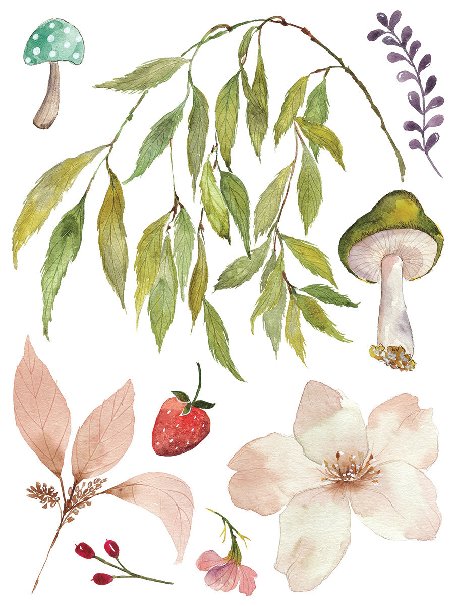 Whispering Willow | Transfer | IOD Iron Orchid Designs