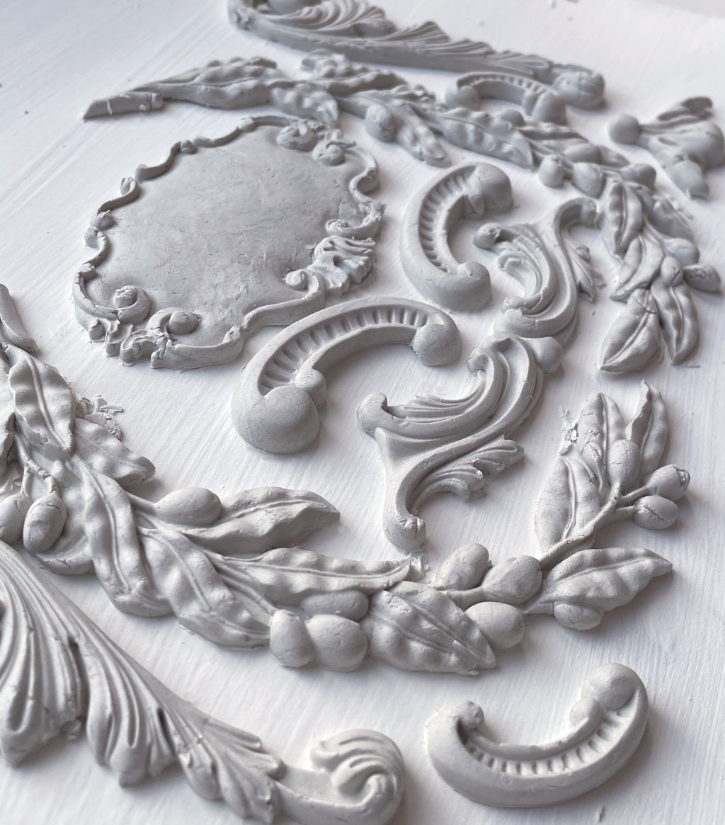 Olive Crest | Mould | IOD Iron Orchid Designs