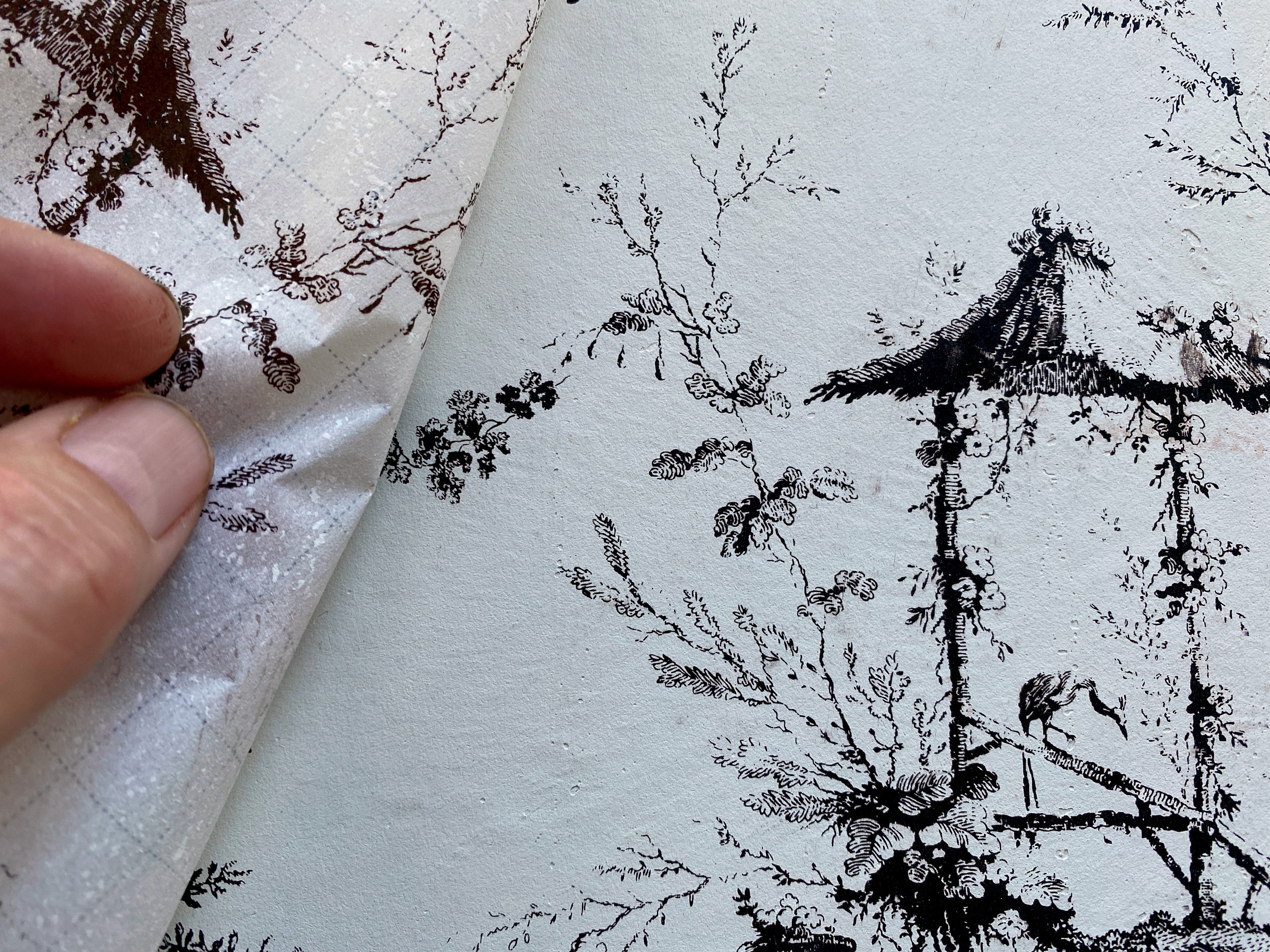 Petits Parasols Black | Paint Inlay | IOD Iron Orchid Designs