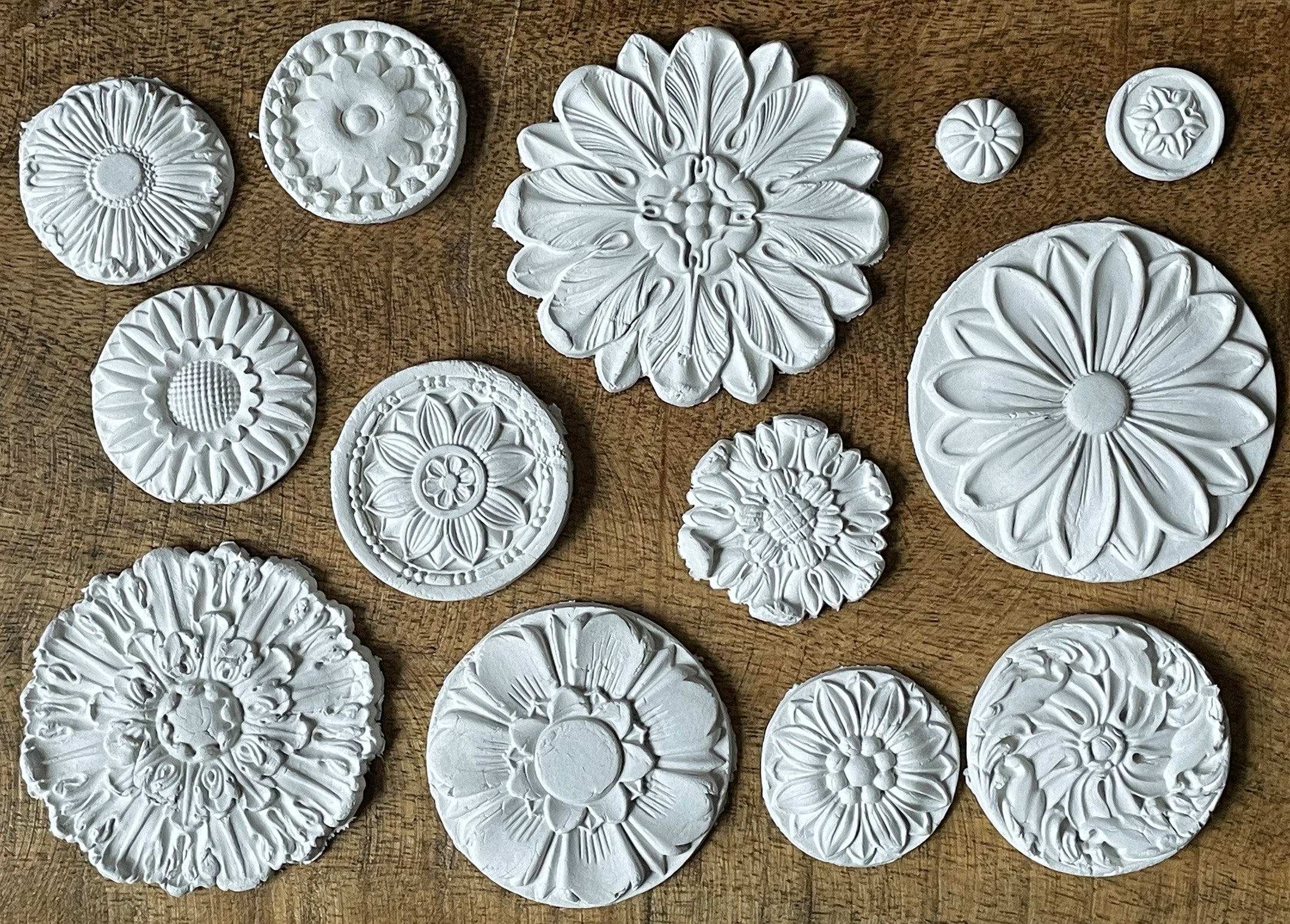 Rosettes | Mould | IOD Iron Orchid Designs