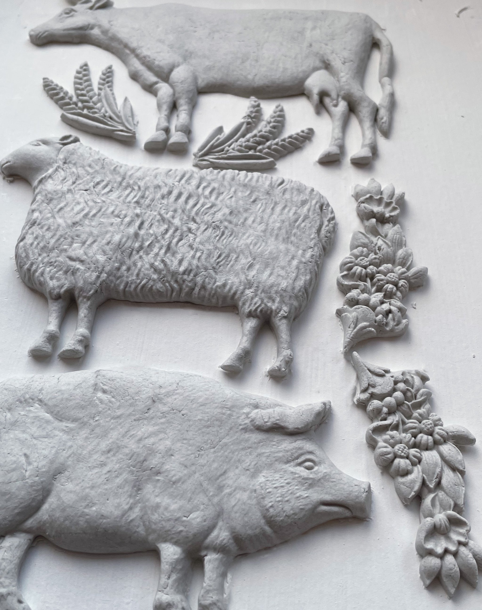 Village Market | Mould | IOD Iron Orchid Designs