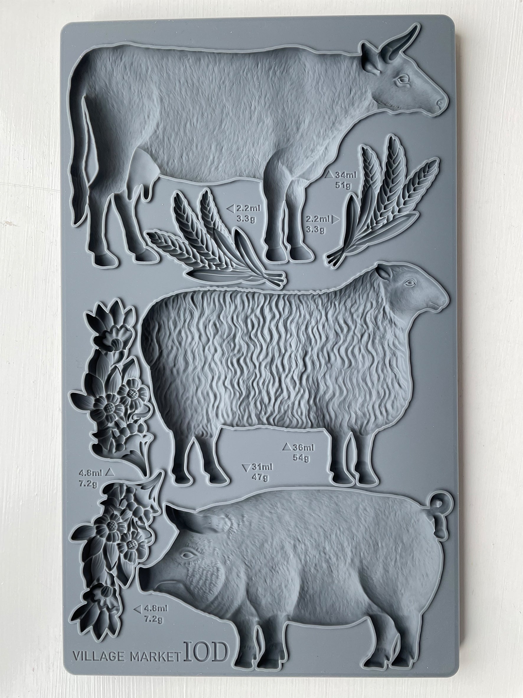 Village Market | Mould | IOD Iron Orchid Designs