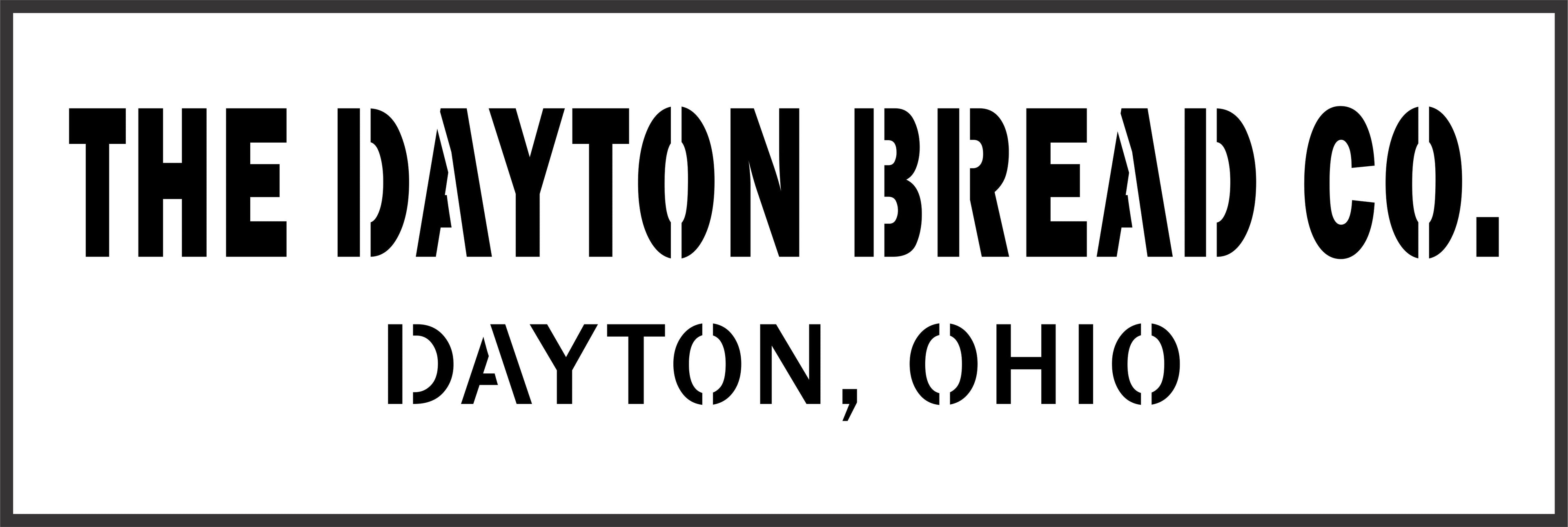 Dayton Bread | JRV Stencils JRV Stencils