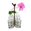 Rusty Bird Jar Holder