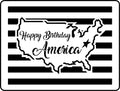Happy Birthday America | JRV Stencils JRV Stencils
