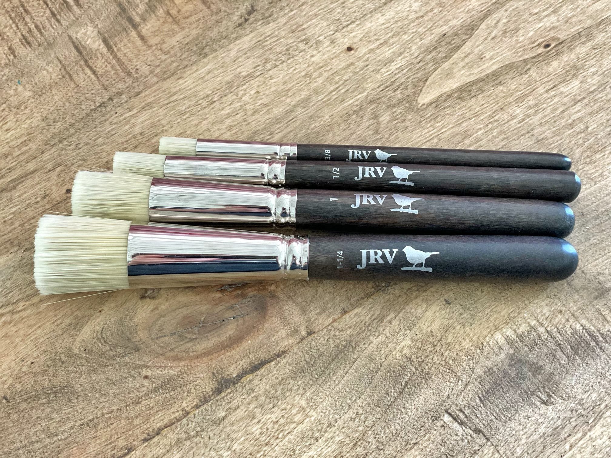 JRV Stencil Brushes (Choose from 4 different sizes)