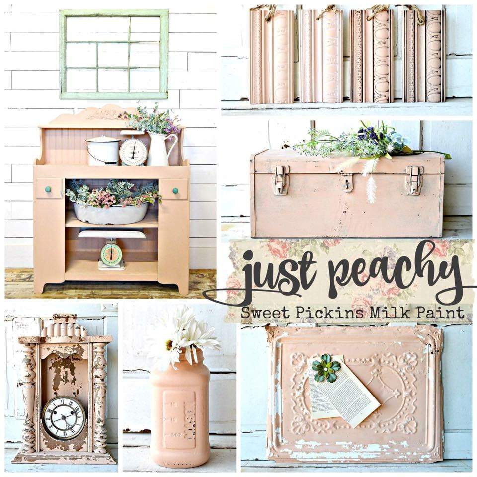 Just Peachy | Sweet Pickins Milk paint Sweet Pickins