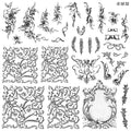 Alphabellies | Stamp | IOD Iron Orchids Designs