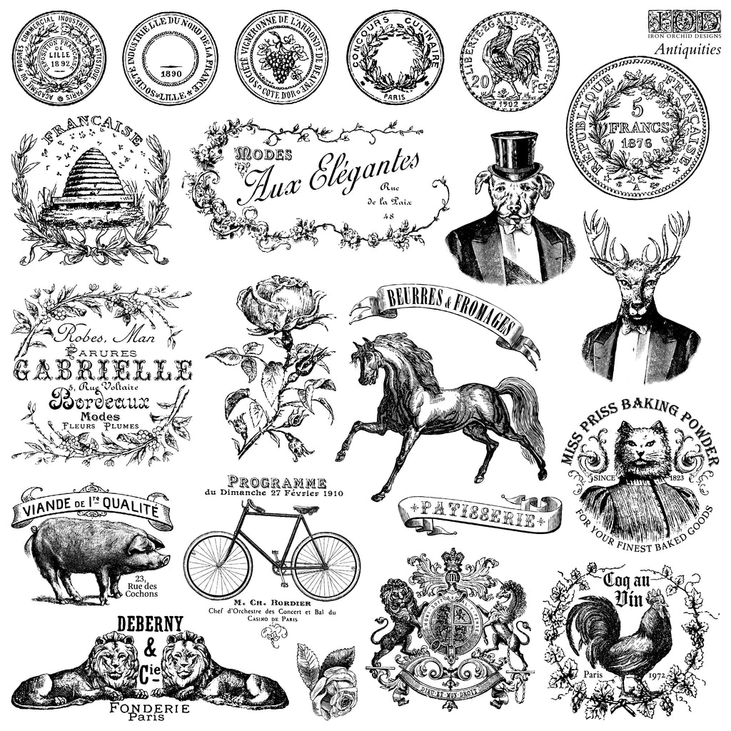 Antiquities | Stamp | IOD Iron Orchid Designs