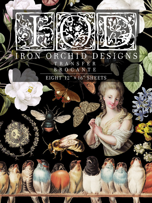 Iron Orchid Designs Brocante | IOD Transfer