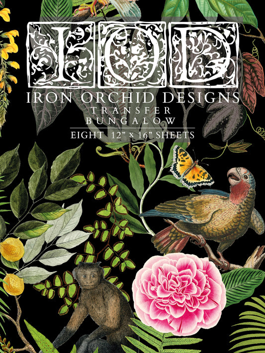 Iron Orchid Designs Bungalow | IOD Transfer