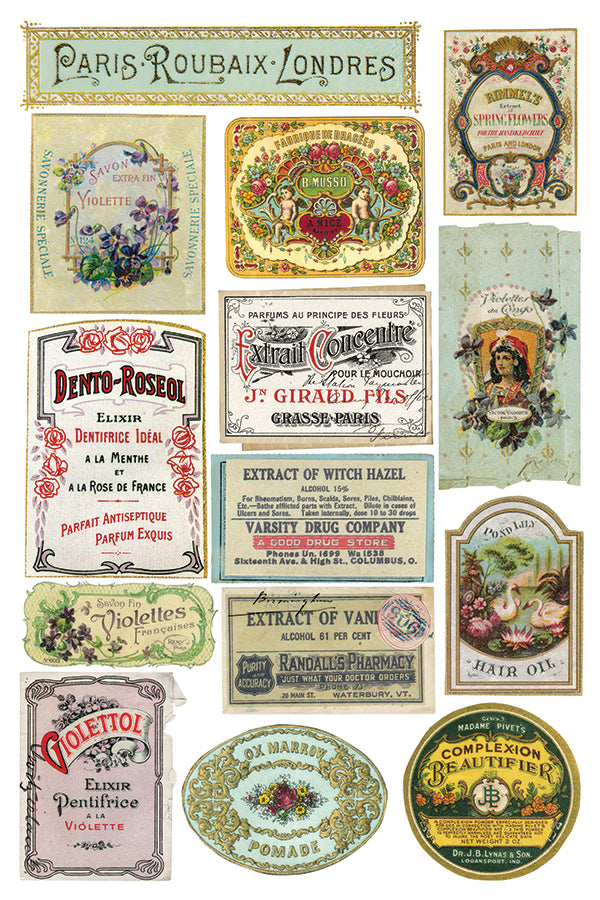 Ephemeral Melange | Transfer | IOD Iron Orchid Designs