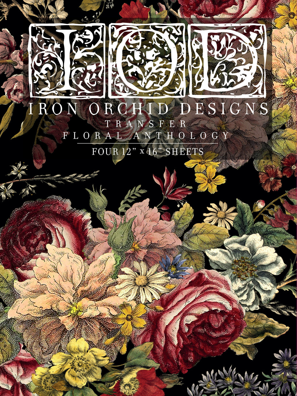 Floral Anthology | Transfer | IOD Iron Orchid Designs
