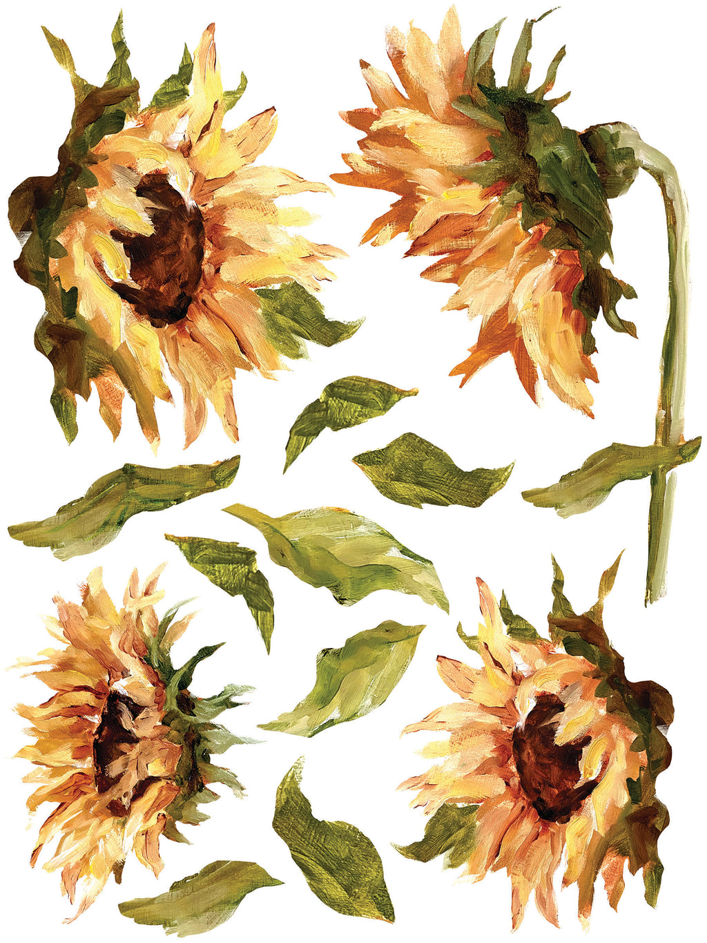 Painterly Florals | Transfer | IOD Iron Orchid Designs