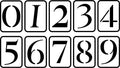 5" Number Set | JRV Stencils