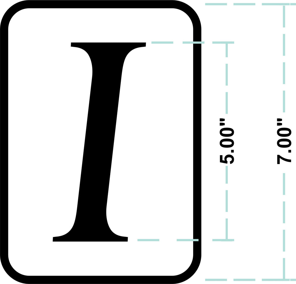 5" Number Set | JRV Stencils