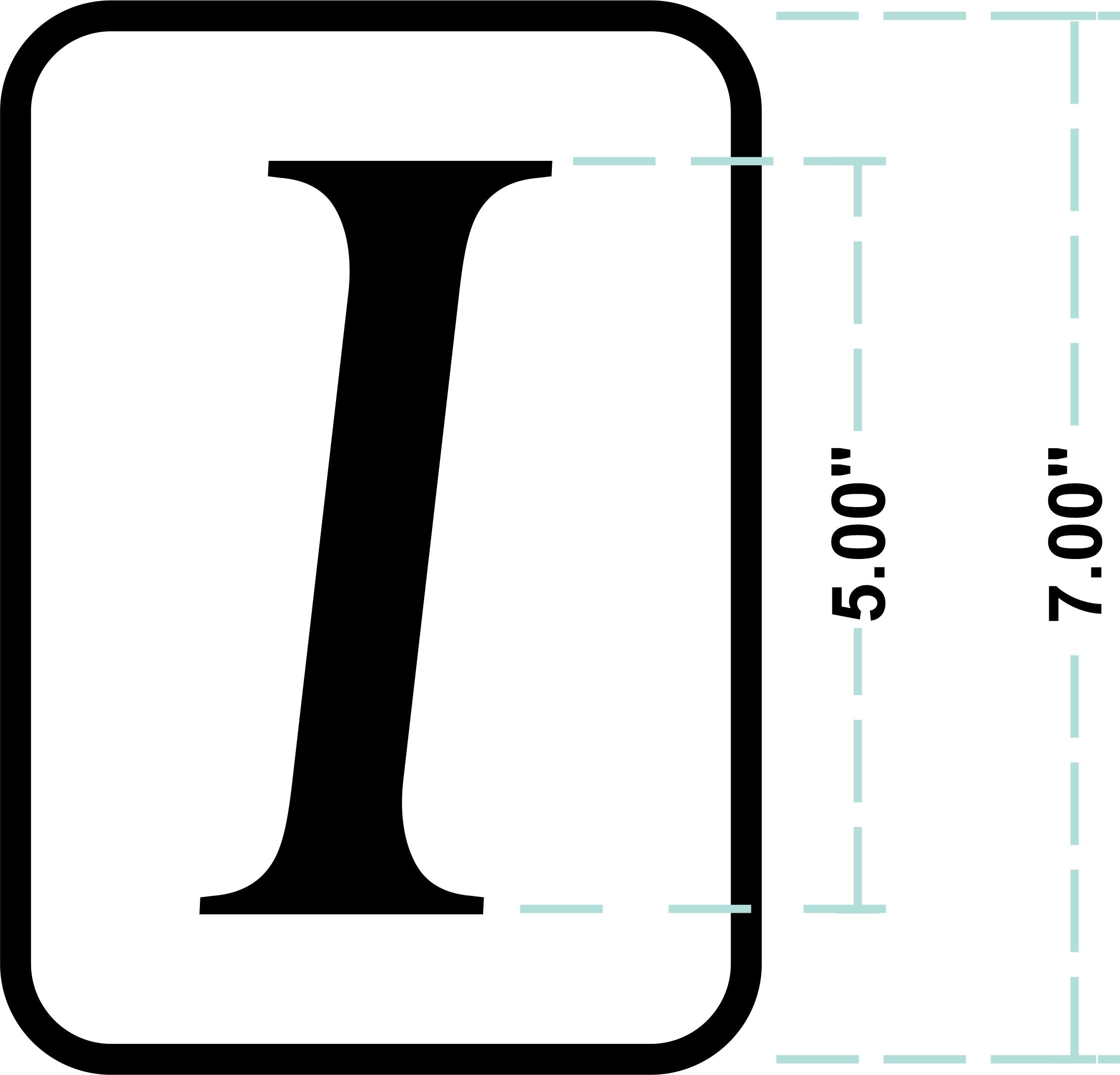 5" Number Set | JRV Stencils