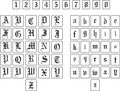 Old World Font | JRV Stencils