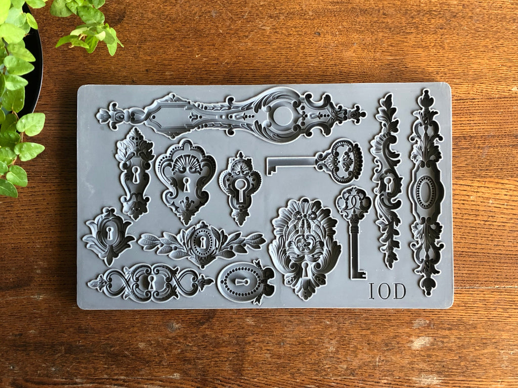 Lock & Key | Mould | IOD Iron Orchid Designs IOD