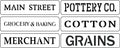 Main Street Word Pack | JRV Stencil