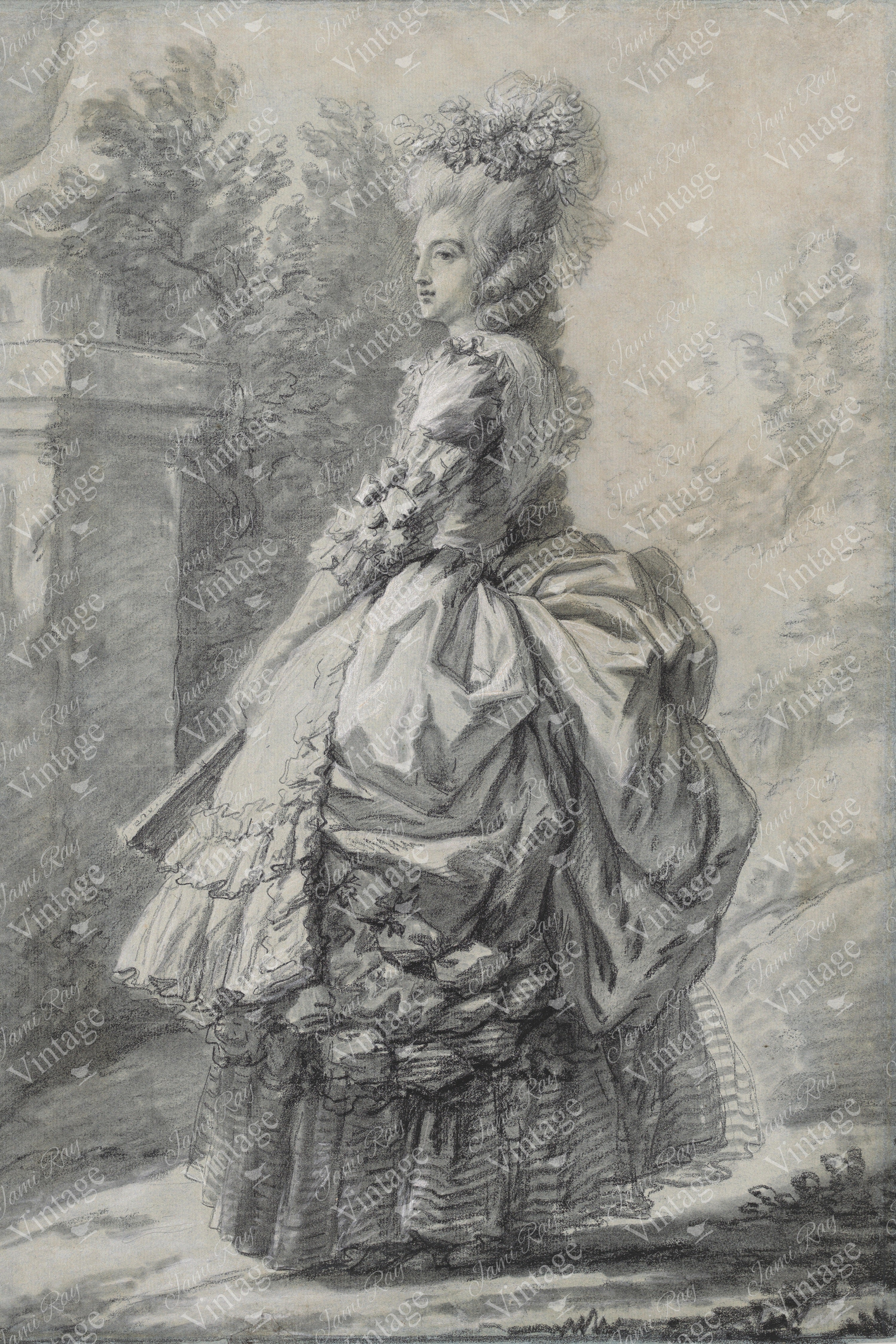 Marie Antoinette | JRV Large 18# Paper