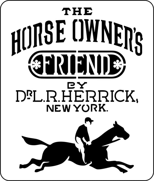 New York Horse Grain Sack | JRV Stencil