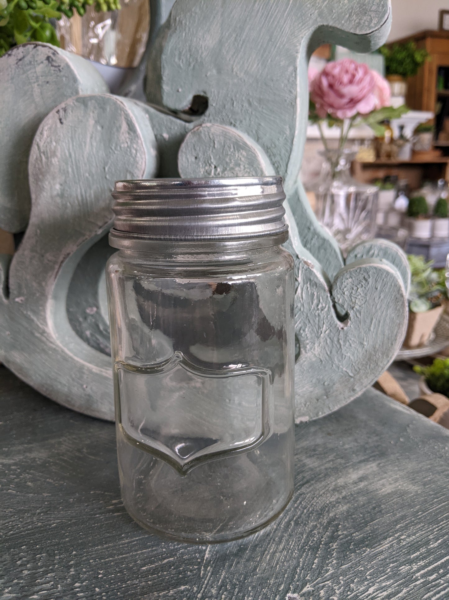 Clear Jar with Lid