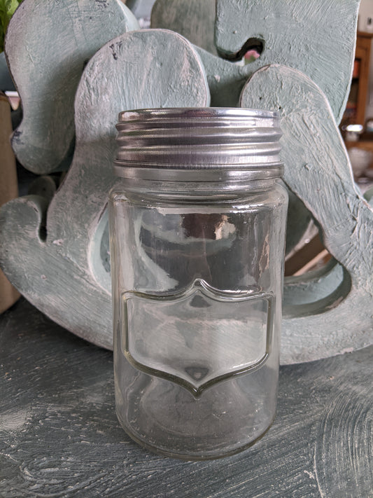 Clear Jar with Lid