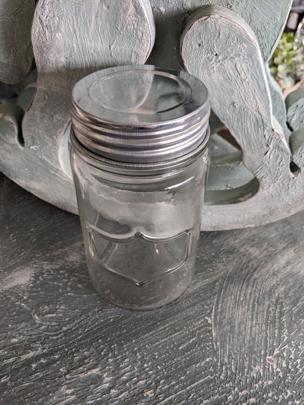 Clear Jar with Lid