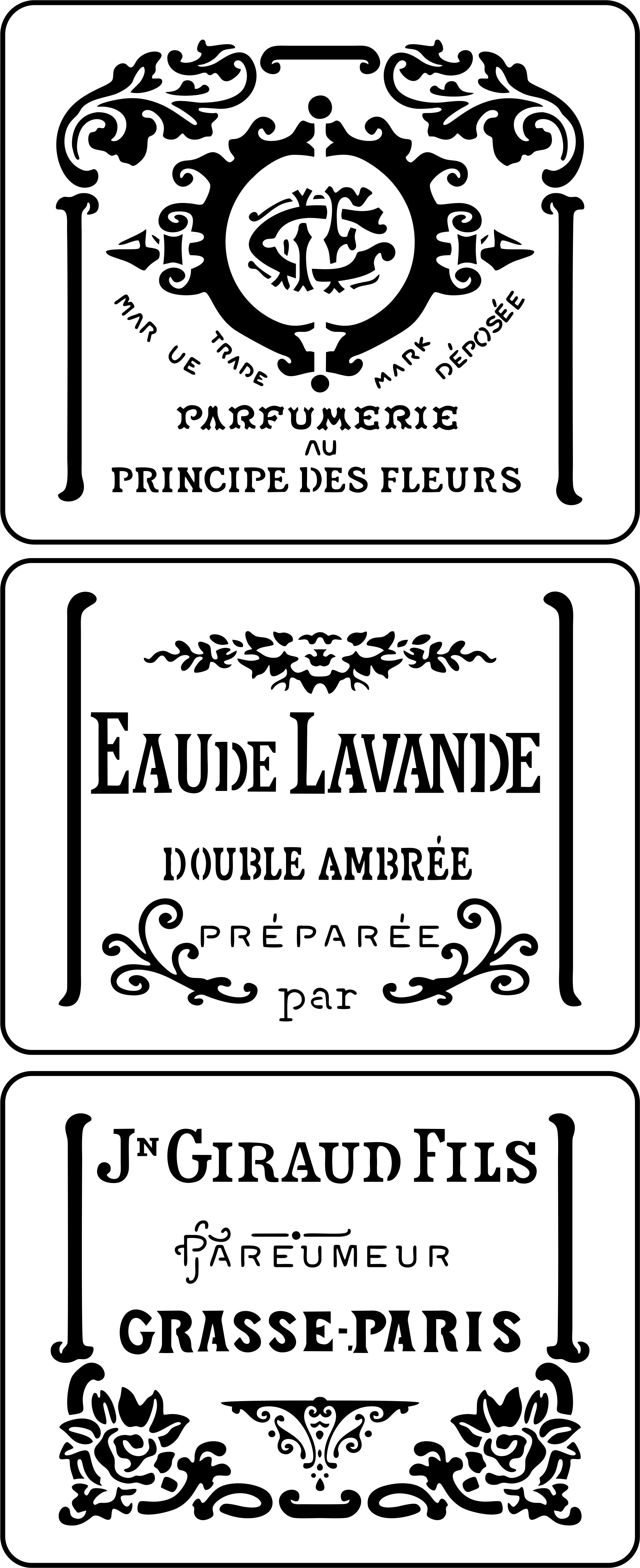 Parfumerie | JRV Stencil