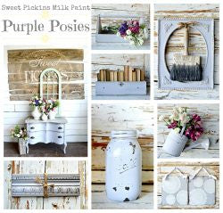 Purple Posies | Sweet Pickins Milk Paint Sweet Pickins