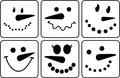 Snowman Faces | JRV Stencils