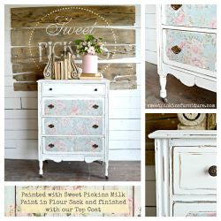 Flour Sack | Sweet Pickins Milk Paint Sweet Pickins