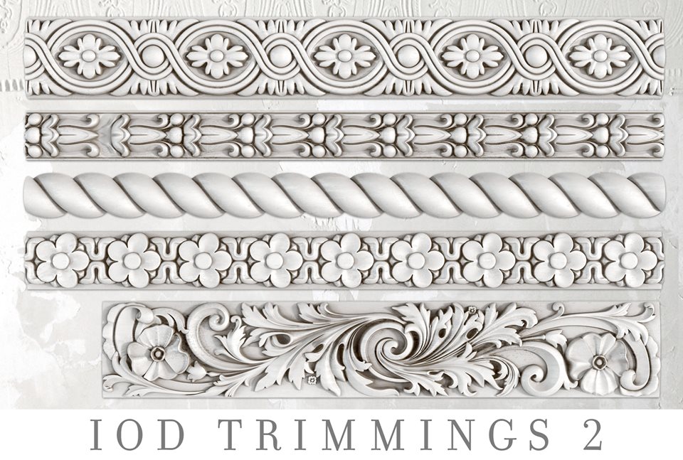 Iron Orchid Designs Trimmings 2 | IOD Mould